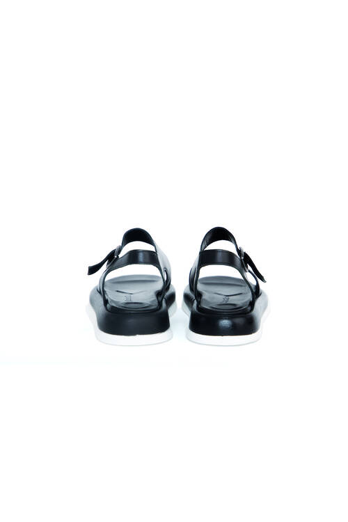 Kadın Ortopedik Sandalet-PC-7101-Siyah