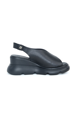 Kadın Ortopedik Sandalet PC-7179-Siyah - Thumbnail