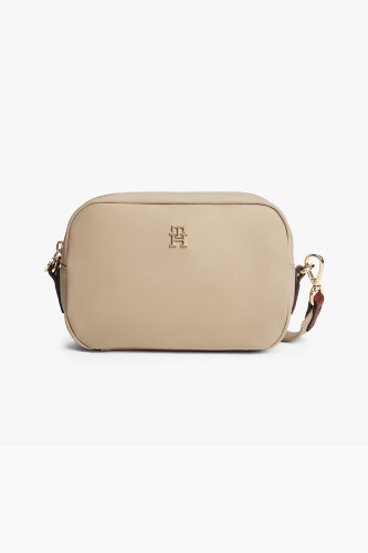 Kadın Popette Camera Bag Omuz Çantası - Bej - Tommy Hilfiger