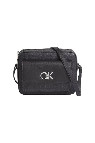 Kadın RE-LOCK CAMERA BAG_MONO Çanta - Siyah - Calvin Klein
