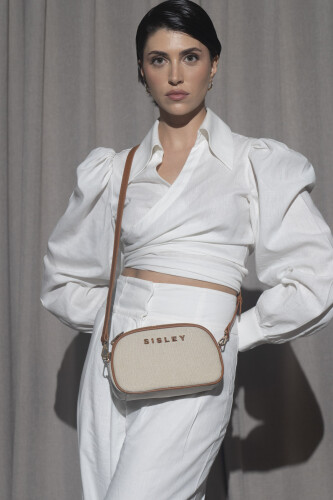 Kadın SLY Omuz Çantası - Camel - Sisley