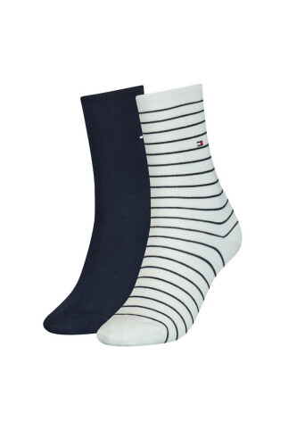 Kadın Th 2'li Çorap - Beyaz - Tommy Hilfiger