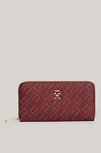 Kadın Th Cüzdan - Bordo - Tommy Hilfiger