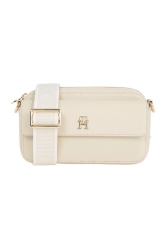 Kadın TH Distinct Camera Bag Çanta - Bej - Tommy Hilfiger