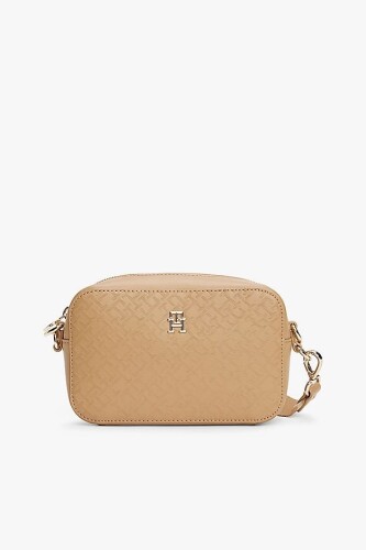 Kadın Th Distinct Kamera Omuz Çantası - Bej - Tommy Hilfiger