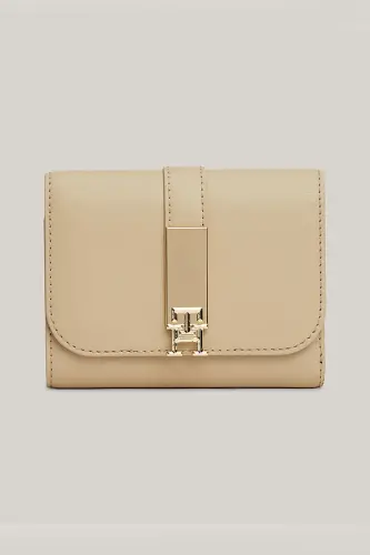 Kadın TH HERITAGE MED FLAP Cüzdan - Bej 