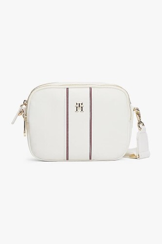 Kadın Th Poppy Kamera Omuz Çantası - Ekru - Tommy Hilfiger