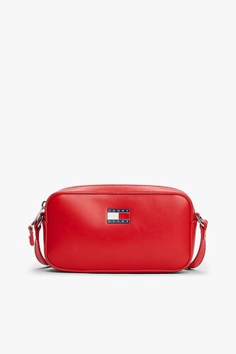 Kadın Tjw Çapraz Askılı Kamera Çantası - Kırmızı - Tommy Hilfiger