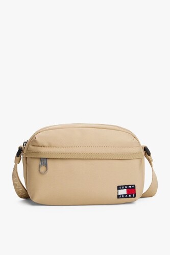 Kadın Tjw Essential Logo Çapraz Askılı Çanta - Krem - Tommy Hilfiger