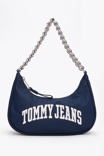 Kadın Tjw İkonik Zincir Askılı Çanta - Lacivert - Tommy Hilfiger