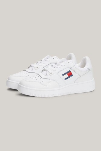 Kadın Tjw Retro Basket Sneaker - Beyaz - Tommy Hilfiger
