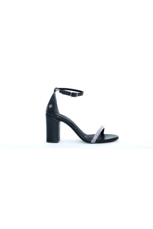 Kadın Topuklu Ayakkabı PC-52205-Siyah