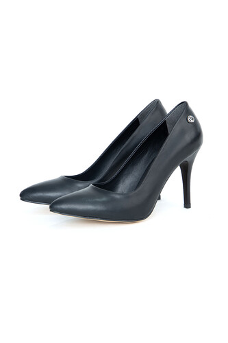 PİERRE CARDİN - Kadın Topuklu Ayakkabı-PC-52210-Siyah