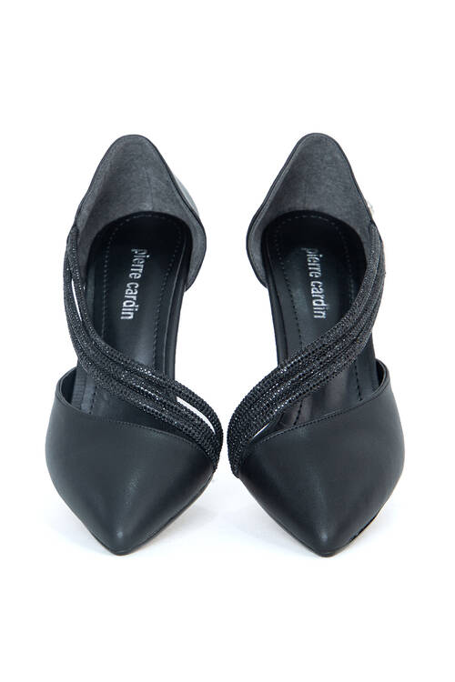 Kadın Topuklu Ayakkabı PC-52225-Siyah