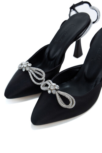 PİERRE CARDİN - Kadın Topuklu Ayakkabı PC-52262-Siyah