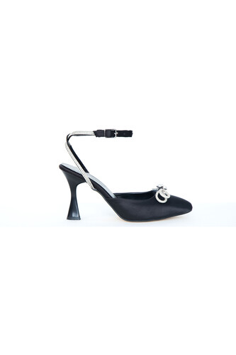 Kadın Topuklu Ayakkabı PC-52262-Siyah - Thumbnail