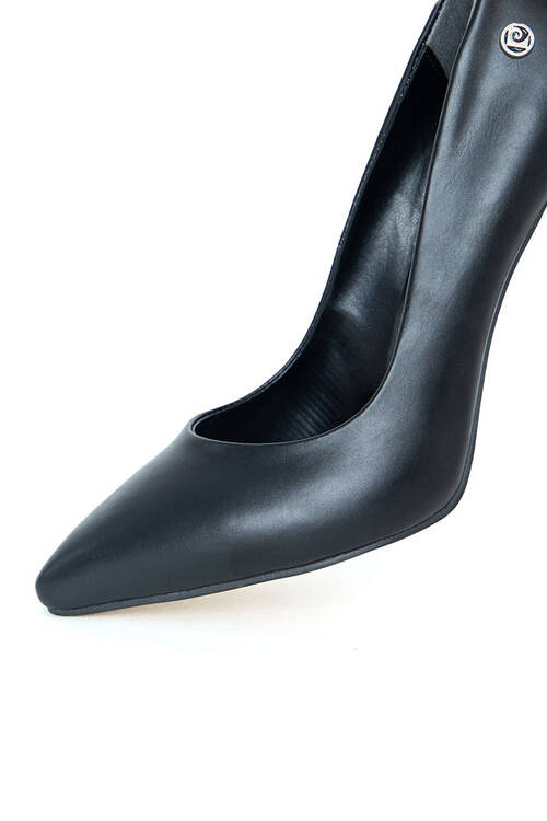 Kadın Topuklu Ayakkabı PC-52281-Siyah