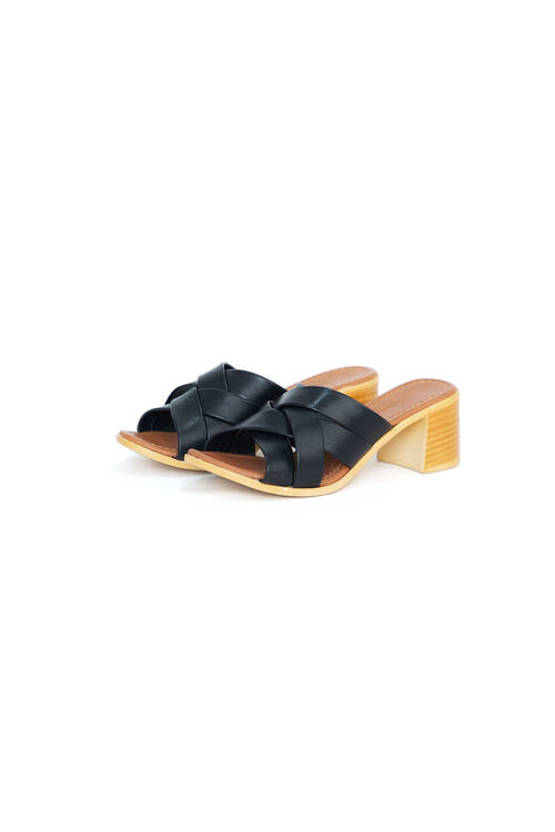 Kadın Topuklu Ayakkabı PC-7108-Siyah