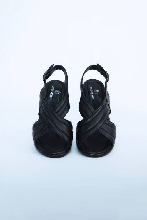 Kadın Topuklu Ayakkabı Z6912003-Siyah
