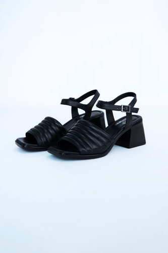 Kadın Topuklu Ayakkabı Z6919006-Siyah - Thumbnail