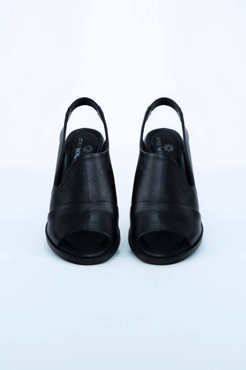 Kadın Topuklu Ayakkabı Z6954004-Siyah