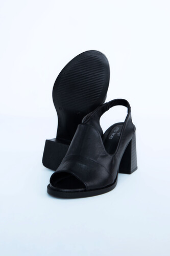 Kadın Topuklu Ayakkabı Z6954004-Siyah - Thumbnail