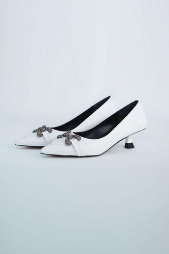Step More - Kadın Topuklu Ayakkabı Z711535-Beyaz