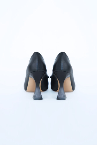 Kadın Topuklu Ayakkabı Z711582 -Siyah - Thumbnail