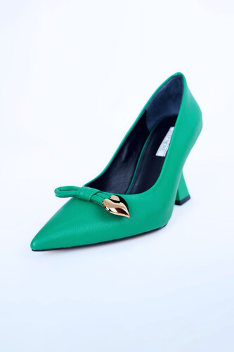 Step More - Kadın Topuklu Ayakkabı Z711582-Yeşil