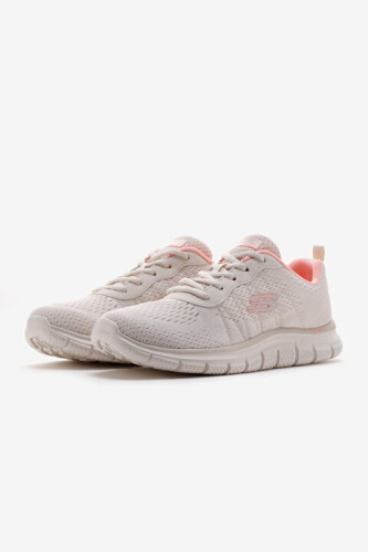 Kadın Track - New Staple Spor Ayakkabı - Bej/Pembe - SKECHERS