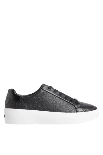 Kadın VULC LACE UP MONO MIX Sneaker Ayakkabı - Siyah 