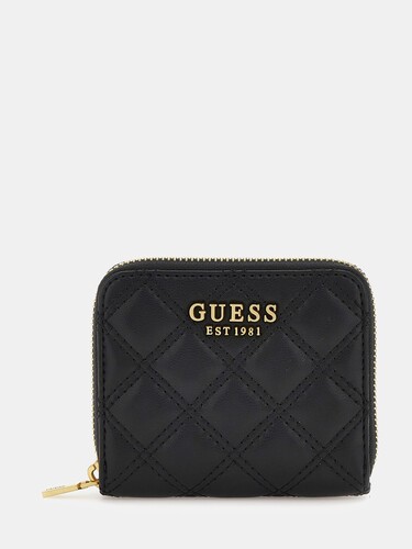 Kapitone Giully Mini Kadın Cüzdan-Siyah - Guess