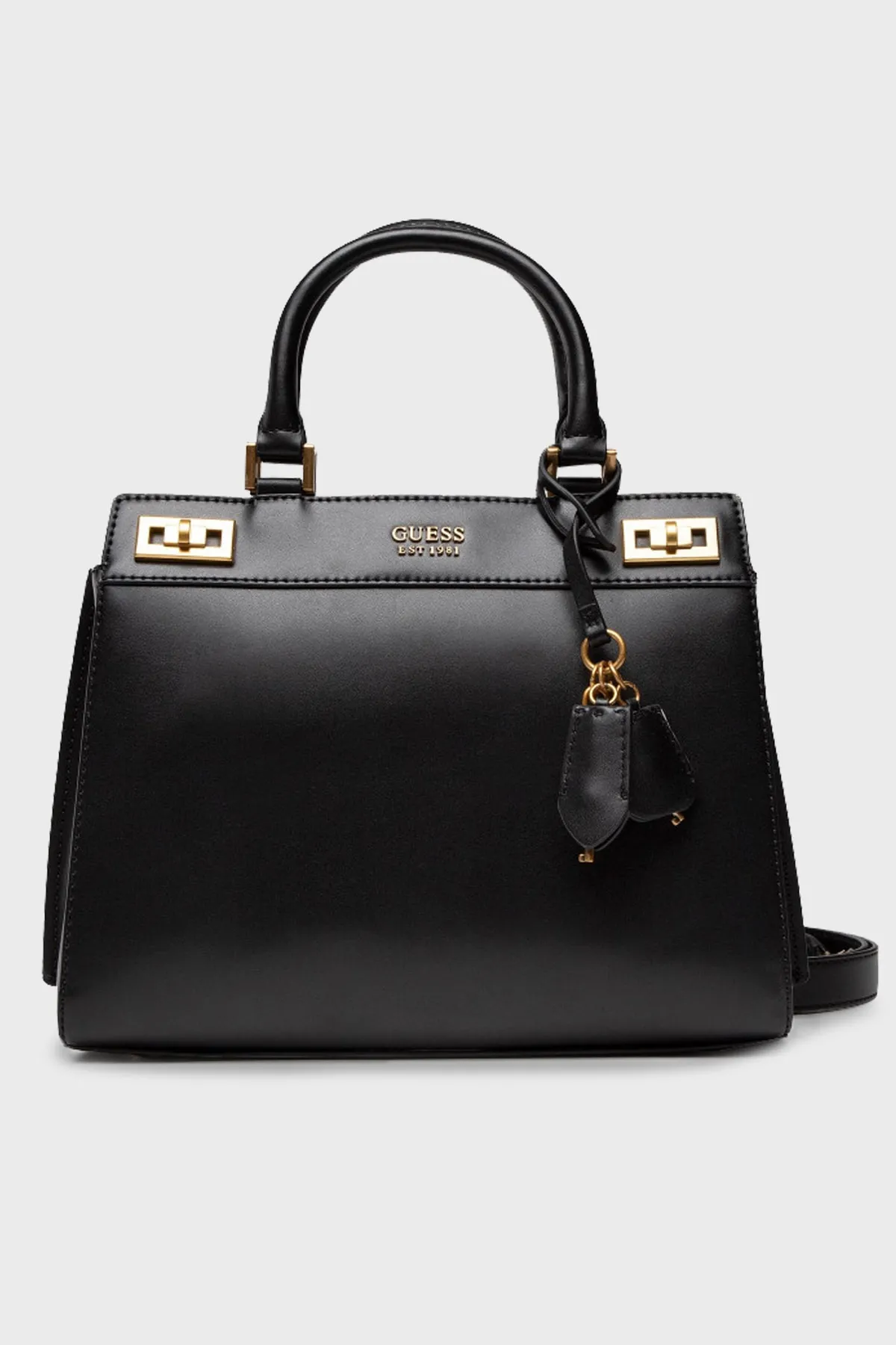 KATEY LUXURY Kadın El ve Omuz Çantası HWVB7870260-Siyah 