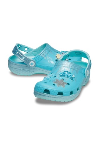 Kız Çocuk Frozen Elsa Classic Terlik - Mavi - Crocs