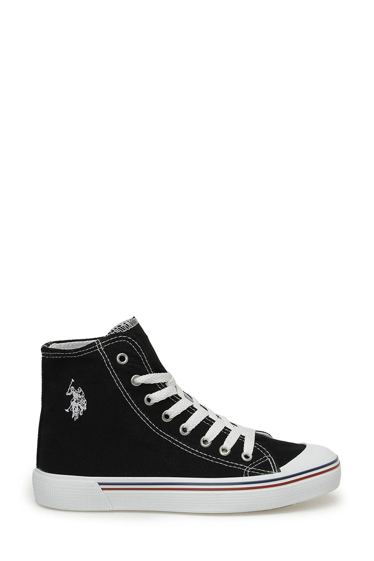 U.S. Polo Assn - PENELOPE HIGH 3FX Kadın Sneaker-Siyah