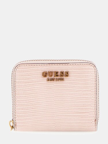 Piton Ginevra Mini Cüzdan-Uçuk Pembe - Guess