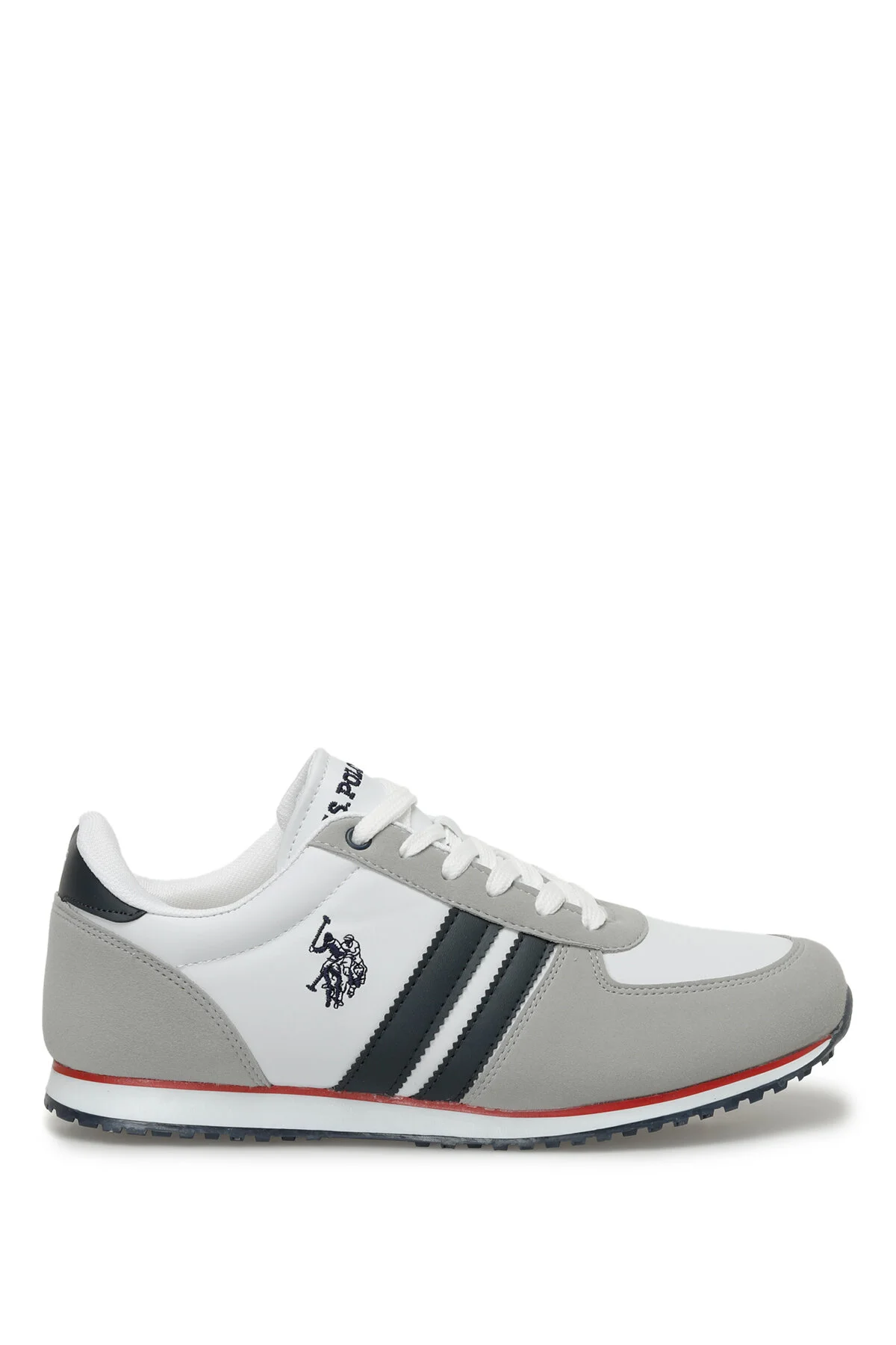 U.S. Polo Assn - PLUS 3FX Erkek Sneaker-Beyaz