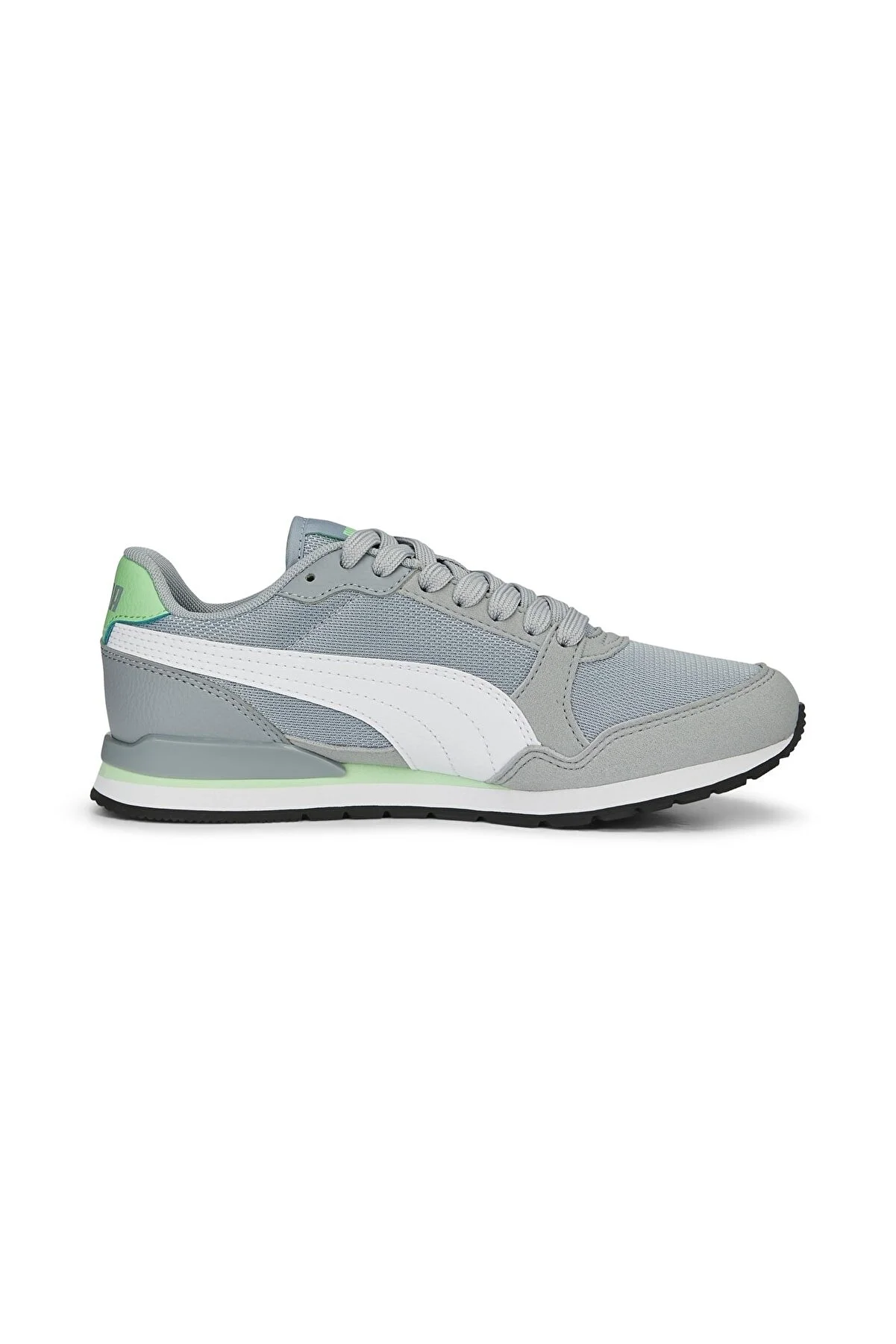 PUMA - St Runner V3 Mesh Jr Kadın Spor Ayakkabı 385510-Gri