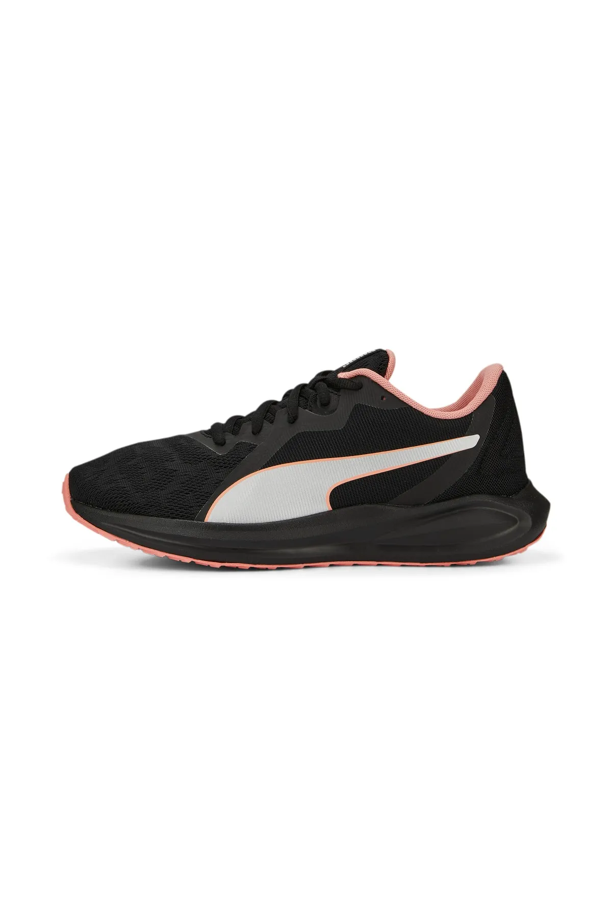 PUMA - Twitch Runner Metallic Wn s - Kadın Spor Ayakkabı 378548 -Siyah