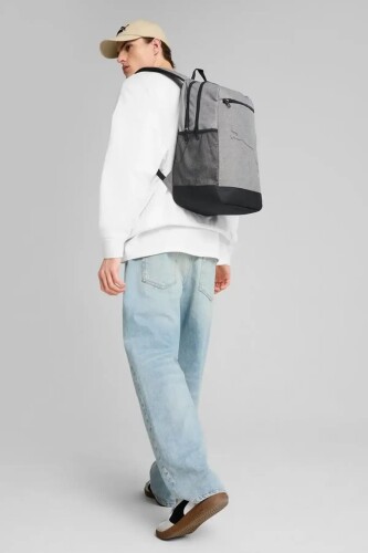 Unisex Buzz Heather Sırt Çantası - Gri - Puma