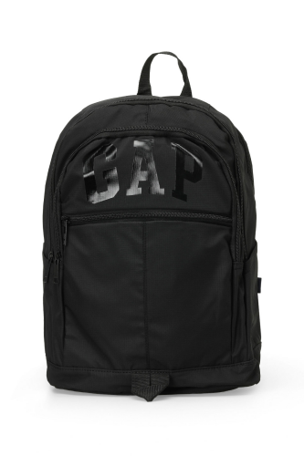 Unisex Çift Bölme Sırt Çantası - Siyah - GAP