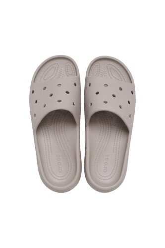 Unisex Classic Slide V2 Terlik - Kahverengi - Crocs