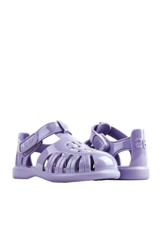 Unisex Çocuk Tobby Gloss Terlik - Mor - İgor