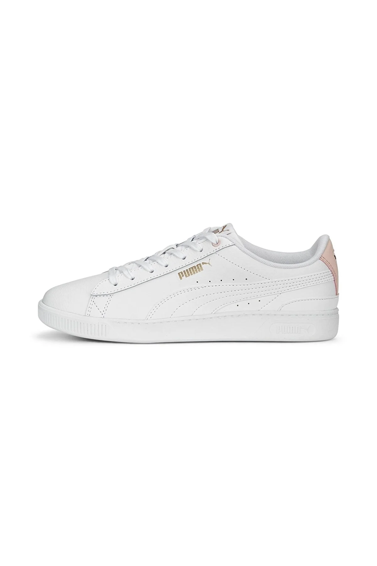 PUMA - Vikky v3 Lthr Kadın Sneaker 383115-Beyaz