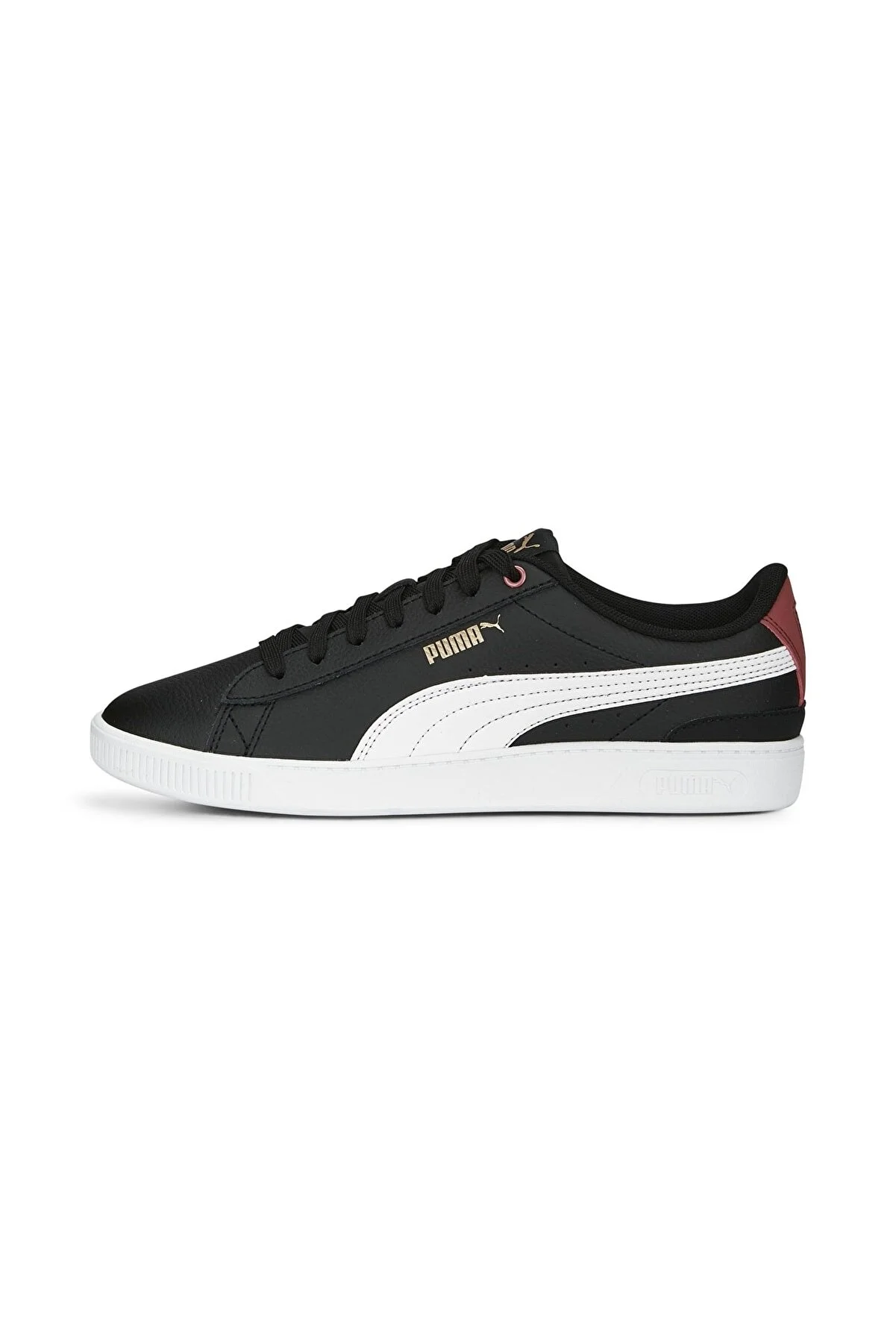 PUMA - Vikky v3 Lthr Kadın Sneaker 383115-Siyah