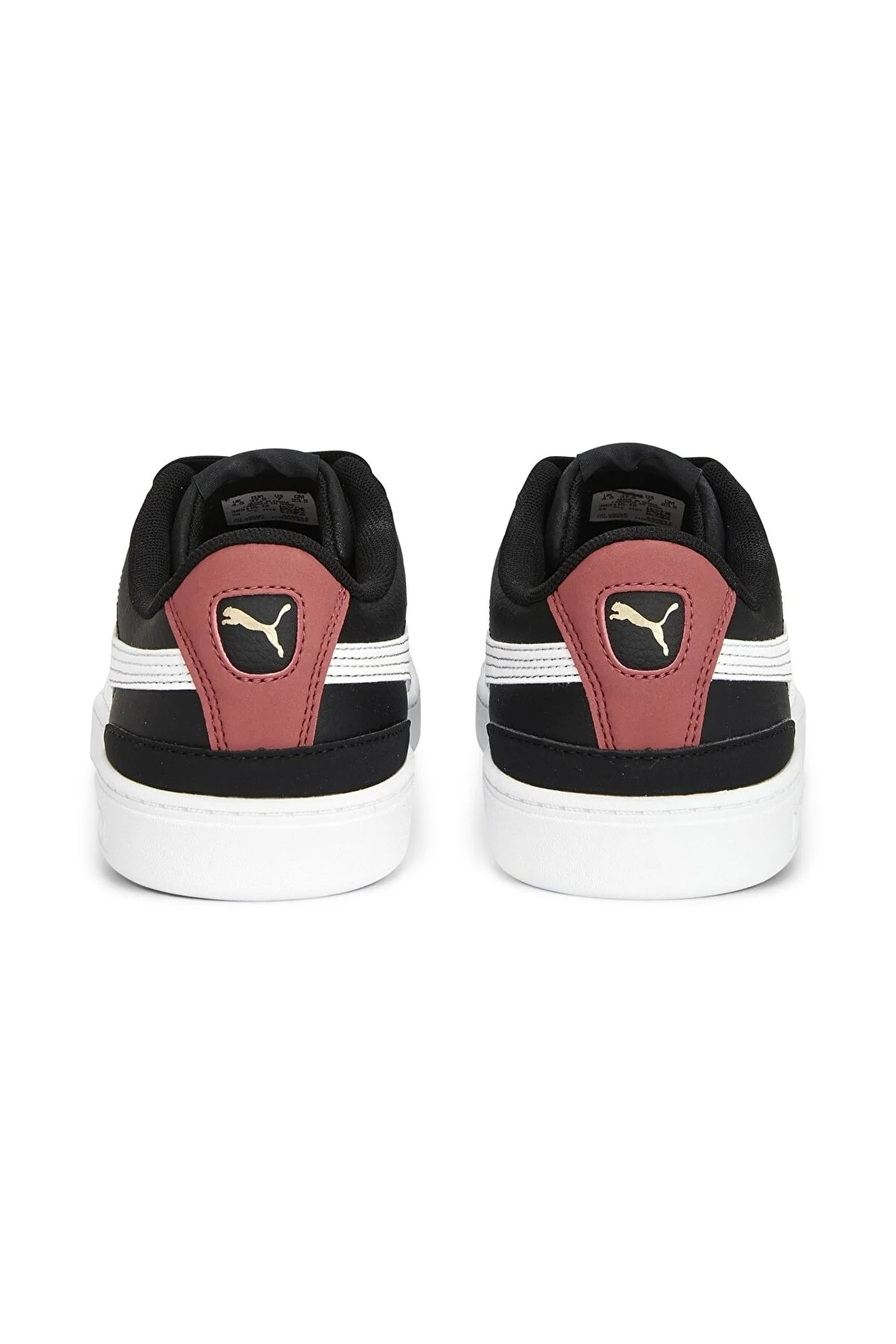 Vikky v3 Lthr Kadın Sneaker 383115-Siyah - Thumbnail
